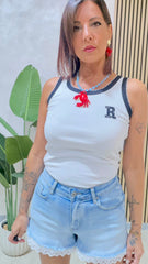Canotta R Bianca