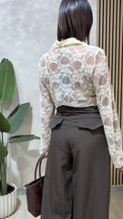 Pantalone Palazzo Marrone art.6271