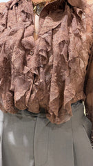 Camicia Soft  Marrone