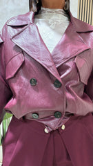 Giubbotto Eco Bordeaux