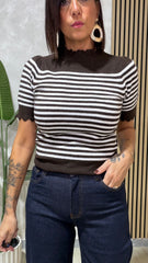 Maglia Marinaio Marrone