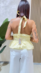 Top Polly Giallo