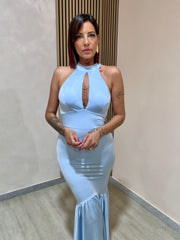 ABITO SIRENA AZZURRO