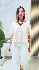 Camicia Isa Beige