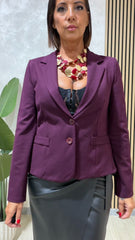 Giacca Elena Bordeaux