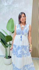 Abito Mediterraneo Blu Jeans