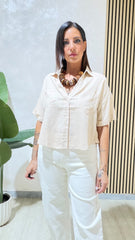Camicia Isa Beige