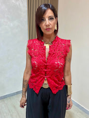 BLUSA MULAN ROSSA