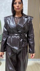 Giacca/Trench Marrone art.4709