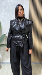 Giacca/Trench Nera art.4709