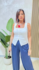 Pantalone Blu Scuro