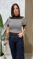 Maglia Marinaio Marrone