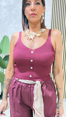 Top Filo Bordeaux