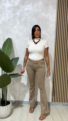 Jeans Zampa Beige art.540023