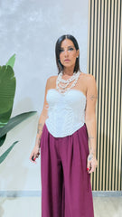 Pantalone Borgogna