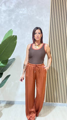 Pantalone Satin Ruggine