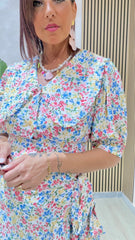 Coordinato SUMMER Bianco/Azzurro