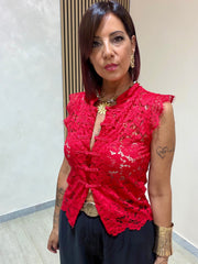 BLUSA MULAN ROSSA