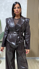 Giacca/Trench Marrone art.4709