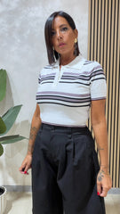 Polo Charly Bianco
