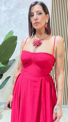 Abito Marigotte Rosso