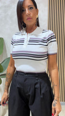 Polo Charly Bianco