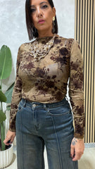 Maglia Isa Marrone