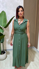 Abito Camicia Verde