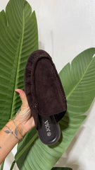Mocassino Scamosciato Marrone