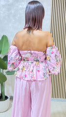 Top Fiore Rosa