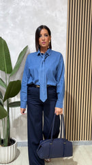 Pantalone Office Blu