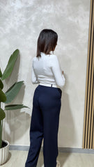 Pantalone Office Blu