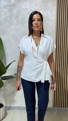 Camicia Portafoglio Bianca