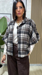 Camicia Quadri Beige