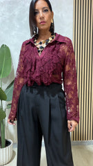 Camicia Soft  Bordeaux