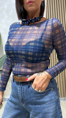 MAGLIA RUBIK BLU
