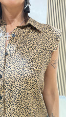 Camicia Animalier Nera
