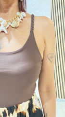Body Treccia Marrone