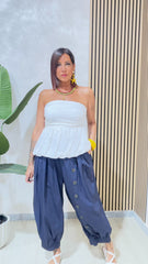Pantalone Botton Blu