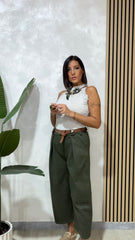 Pantalone Soraia, Verde art.551646