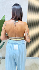 Top Zoe Azzurro