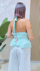 Top Polly Acqua Marina