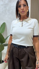 Polo Bicolor Panna