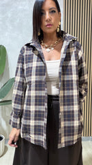 Camicia Quadri Marrone
