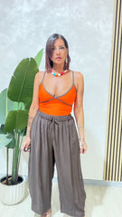 Pantalone Marrone Art9302