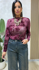 Maglia Isa Bordeaux