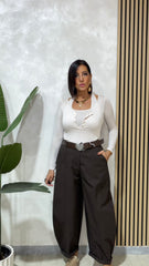 Pantalone Marrone art.7154
