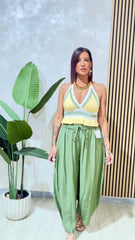 Pantalone Verde Art9302
