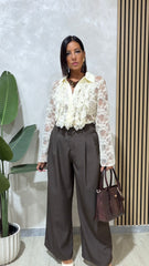 Pantalone Palazzo Marrone art.6271
