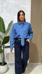 Pantalone Office Blu